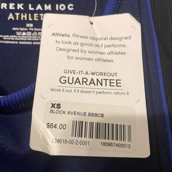 NWT Derek Lam 10C Athleta Tank Top - Picture 5 of 8